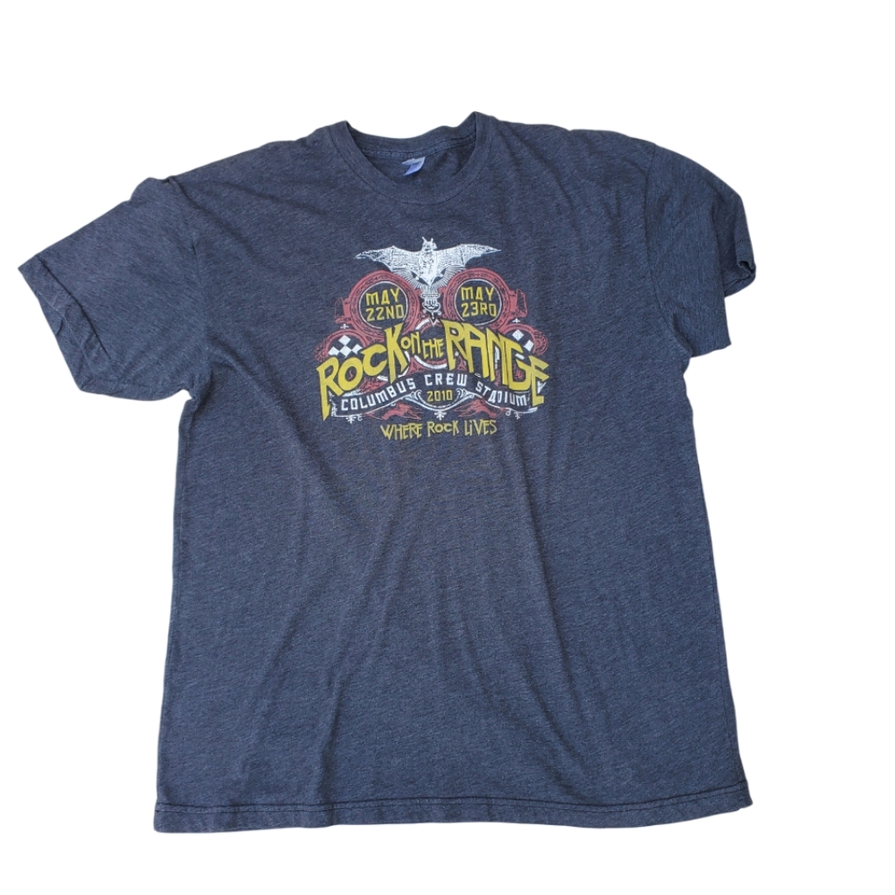 Rock On The Range Vintage 2010 Concert  Columbus T Shirt